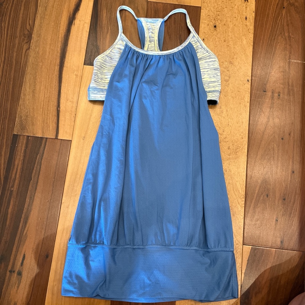 Blue Lululemon Tank Top